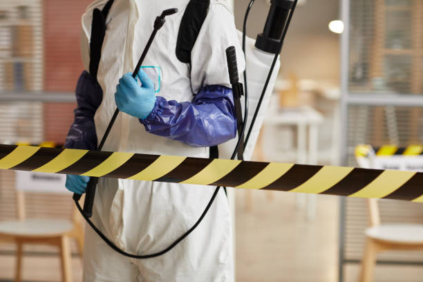 Professional Unattended Death Cleanup technician working in Bayside, WI